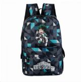 My Hero Academia Zipper printing Oxford cloth Scho