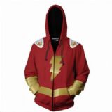 DC Captain Marvel Hoodie zipper sweater coat