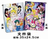 sailormoon anime file bag