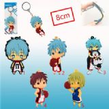 kuroko no basuke rubber keychain