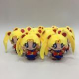 Sailormoon a set of 10 Plush toy doll Bag pendant 