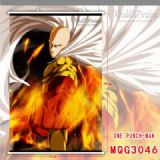 One Punch Man White Plastic rod Cloth painting Wal