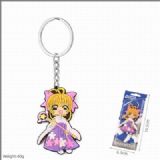 Card Captor Sakura Double-sided soft rubber Keycha