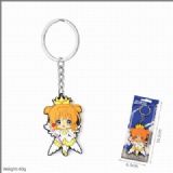 Card Captor Sakura Double-sided soft rubber Keycha