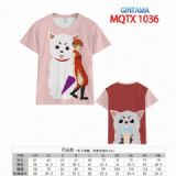 Gintama Full color printed short sleeve t-shirt 