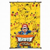 Pokemon Plastic pole cloth painting Wall Scroll