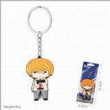 Death note Double-sided soft rubber Keychain penda