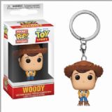 Toy Story Woody POP Boxed Figure Keychain pendant 