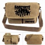 Fortnite Canvas Shoulder Satchel Bag Handbag