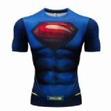 Justice League Tights speed drying short-sleeved T