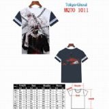 Tokyo Ghoul Full color printed short sleeve t-shir