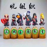 Naruto Akatsuki a set of 6 Boxed Figure Decoration