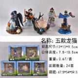 Totoro a set of 5 Boxed Figure Decoration Model