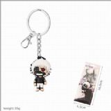 Tokyo Ghoul Double-sided soft rubber Keychain pend