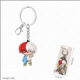 My Hero Academia Double-sided soft rubber Keychain