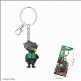 Naruto Double-sided soft rubber Keychain pendant