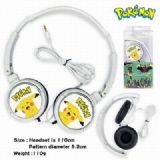 Pokemon Headset Head-mounted Earphone Headphone 11