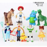 Toy Story a set of 11 Bagged Figure Decoration Mod