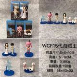 One Piece WCF a set of six Boxed Figure Decoration
