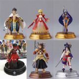 Fate Stay Night a set of six Boxed Figure Decorati