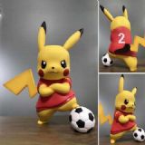 Football pioneer Pikachu Red Boxed Figure Decorati