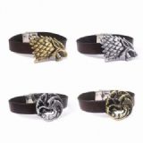Game Of Thrones Leather bracelet