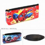 Spiderman Zipper PU pencil case Pencil Bag 20X9CM 