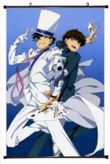 Detective Conan Plastic pole cloth painting Wall S