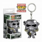 Fallout 4 POP Armor Keychain pendant Boxed Figure 