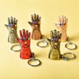 The Avengers Iron Man gloves a set of five Keychai