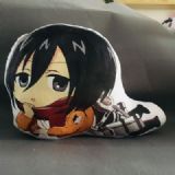 Attack on Titan Mikasa Plush toy cushion shaped pi