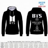 BTS Full Color Patch pocket Sweatshirt Hoodie