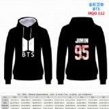 BTS Full Color Patch pocket Sweatshirt Hoodie