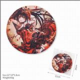 Date a live Nightmare Round Non-slip Mouse pad 22C