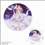 Card Captor Sakura Round Non-slip Mouse pad 22CM