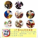 One Punch Man-1 Brooch Price For 8 Pcs A Set 58MM