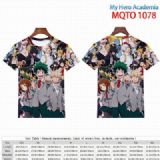 My Hero Academia full color short sleeve t-shirt