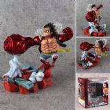 One Piece Battle scene GK Luffy Boxed Figure Decor