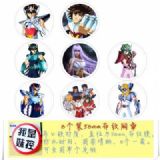 Saint Seiya Brooch Price For 8 Pcs A Set 58MM