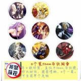 Fate Stay Night Brooch Price For 8 Pcs A Set 58MM