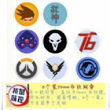 Overwatch Brooch Price For 8 Pcs A Set 58MM