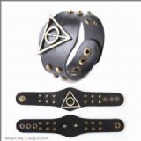 Harry Potter Metal leather bracelet 