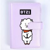 BTS Lamb Purple Candy color notepad notebook