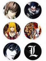 Death Note Anime brooch