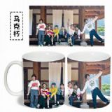 BTS Collective White Water mug color changing cup 