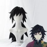 Demon Slayer Kimets Tomioka Giyuu cospaly wig