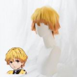 Demon Slayer Kimets Agatsuma Zenitsu cospaly wig