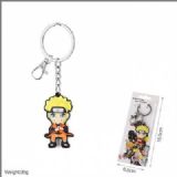 Naruto Double-sided soft keychain pendant hanging 