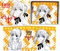 Fate anime keychain set