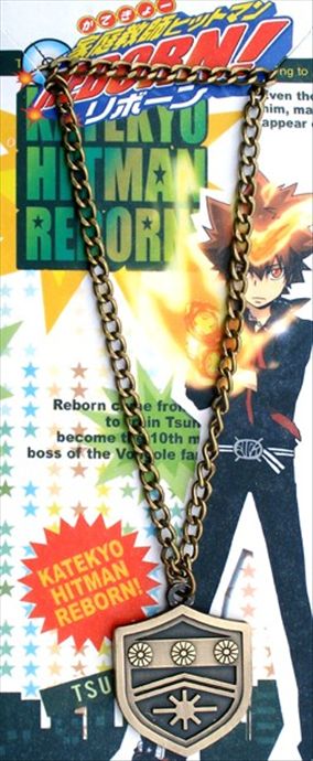 Hitman Reborn anime necklace